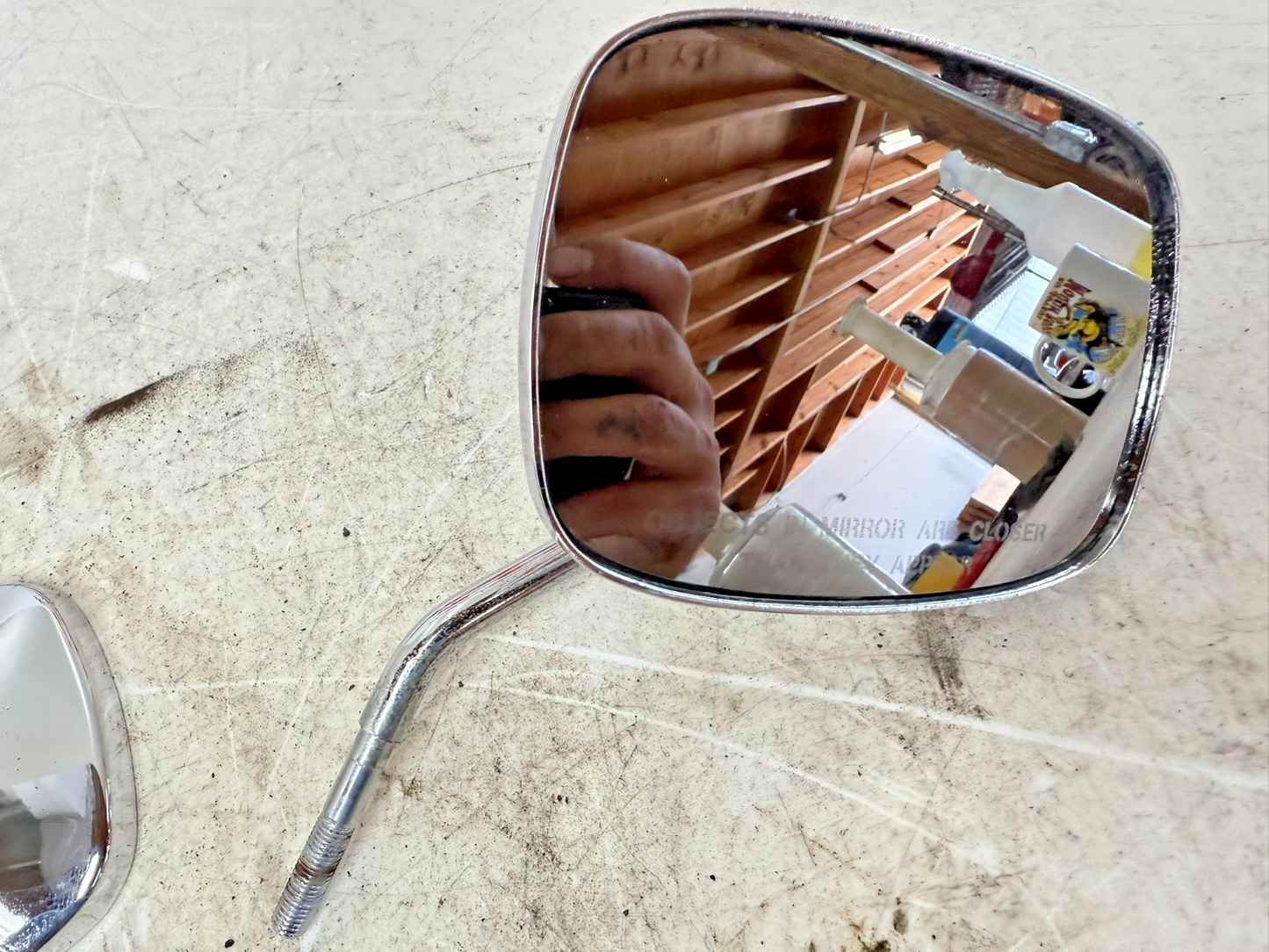 1997 HARLEY DAVIDSON SOFTAIL Mirror Right & Left Rear View Mirrors OEM Handlebar