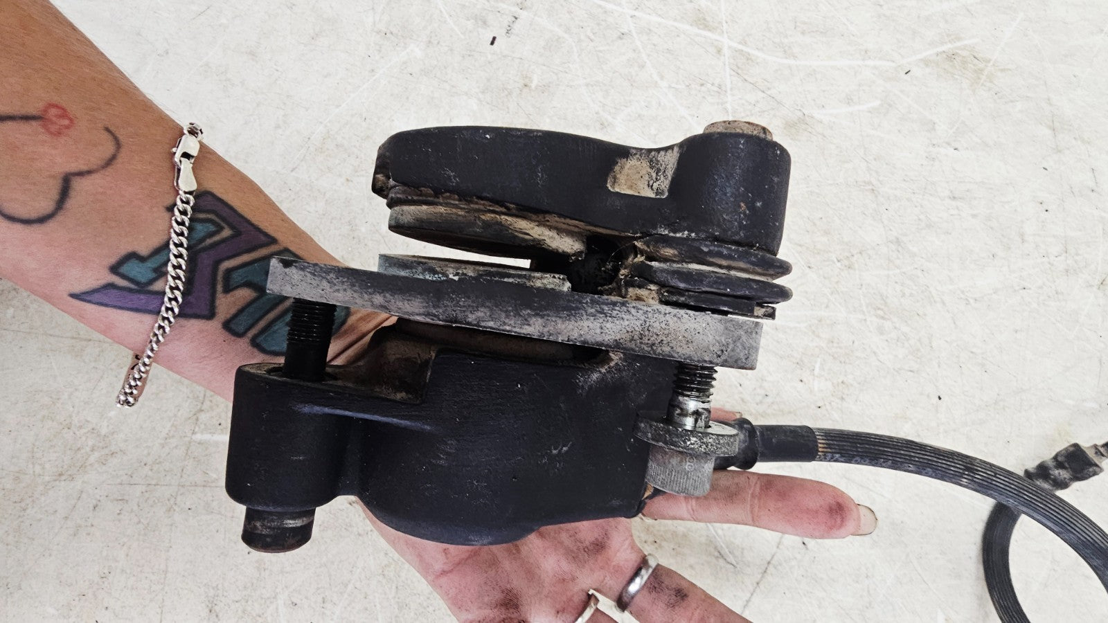 1996 HARLEY FLH ELECTRA GLIDE Front Brake Master Cylinder Dual Caliper Clutch