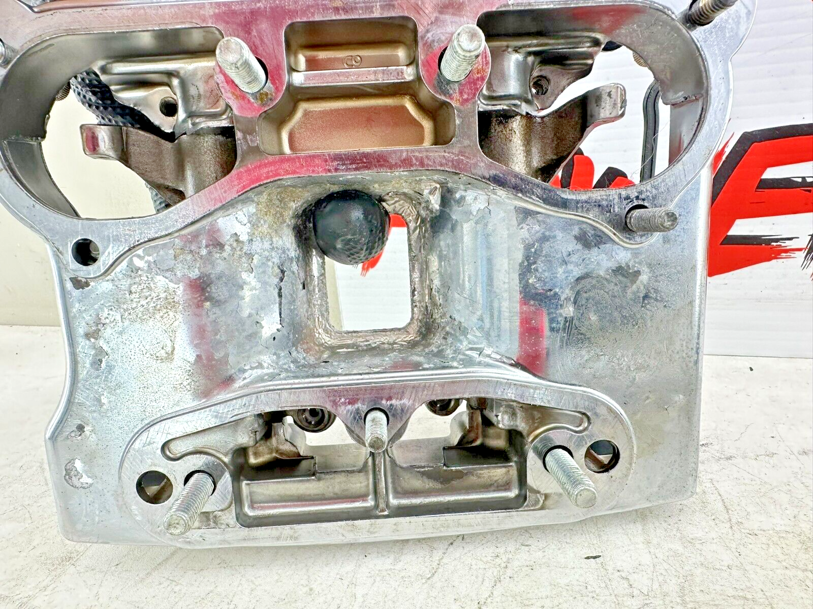 1995 HARLEY SOFTAIL Chrome 3 Piece Evo Rocker Box Valve Head Cover