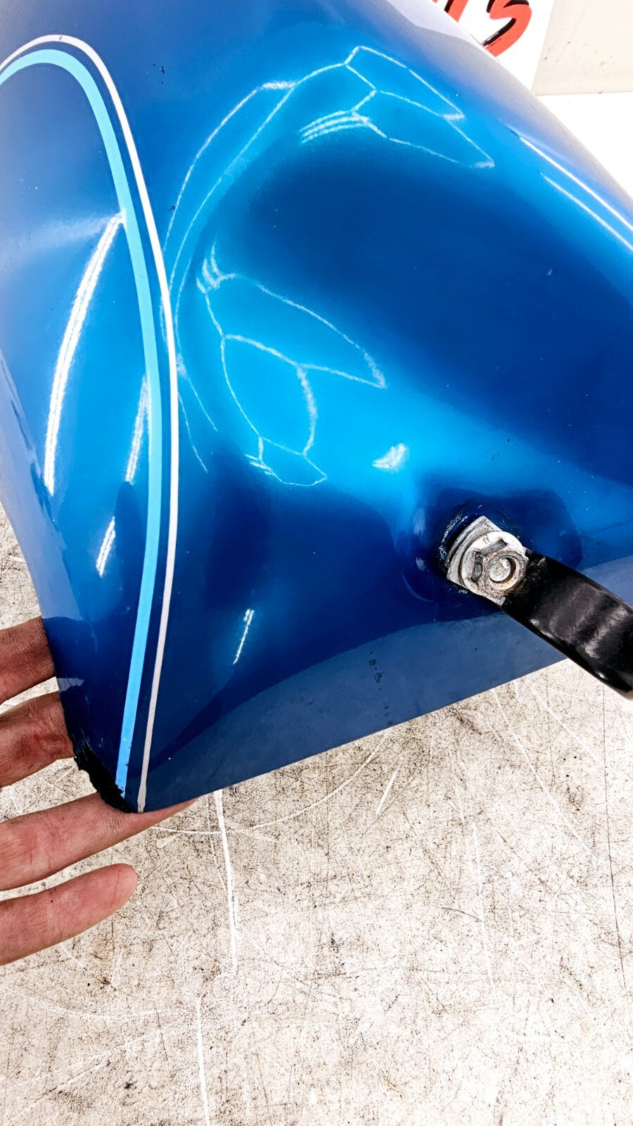 1994 HARLEY FLH ELECTRA GLIDE Right Lower Leg Fairing Cowl Panel