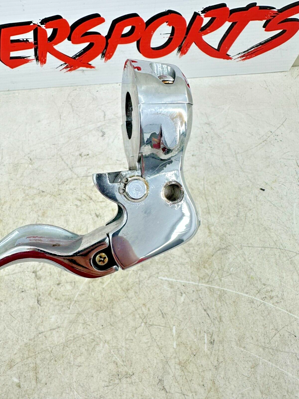 1999 HARLEY SOFTAIL Clutch Lever + Perch Chrome