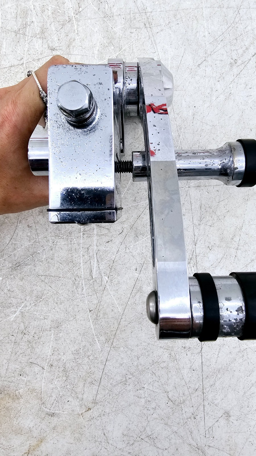 1988 HARLEY SOFTAIL Chrome Billet Forward Control Kit