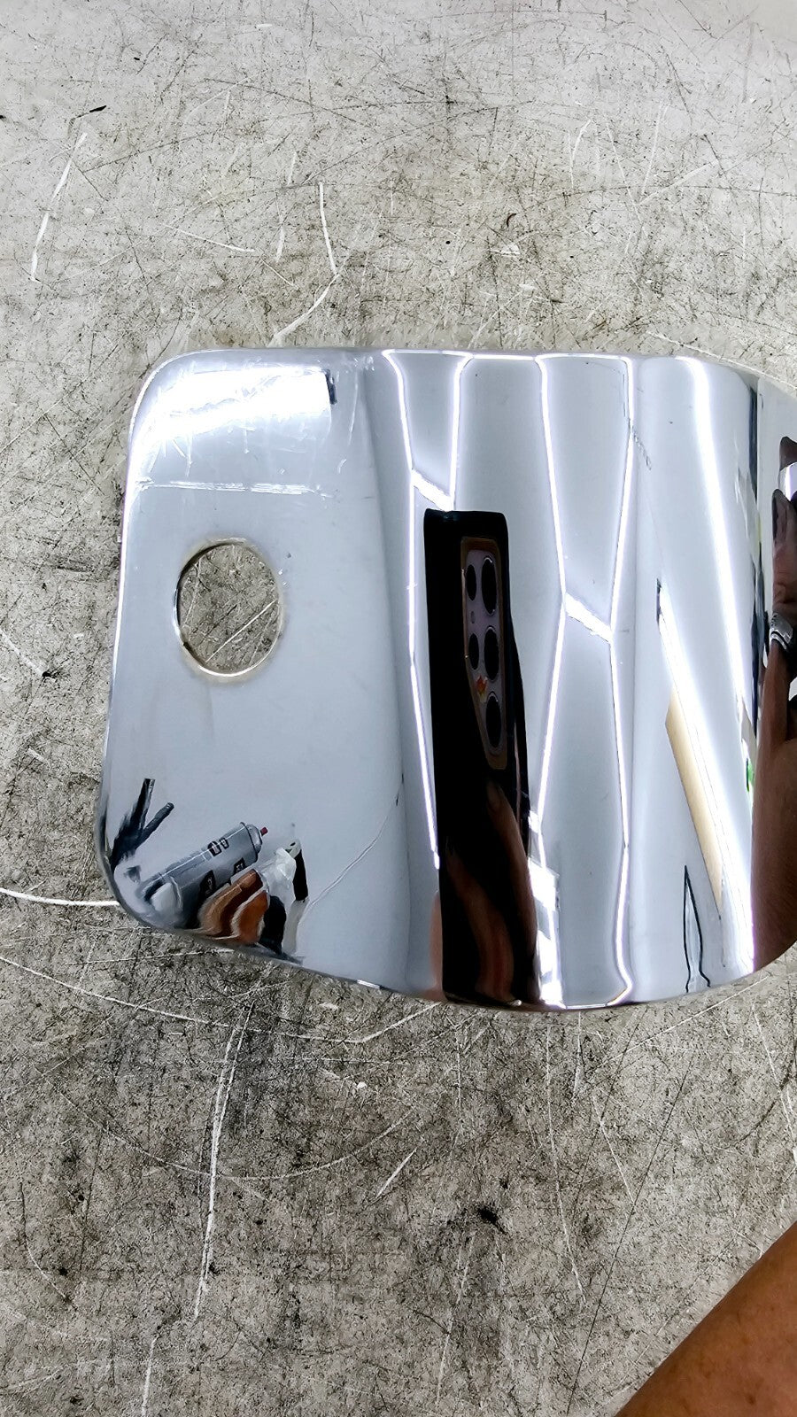 1994 HARLEY FLH ELECTRA GLIDE Chrome Lower Fairing Skirt Cover