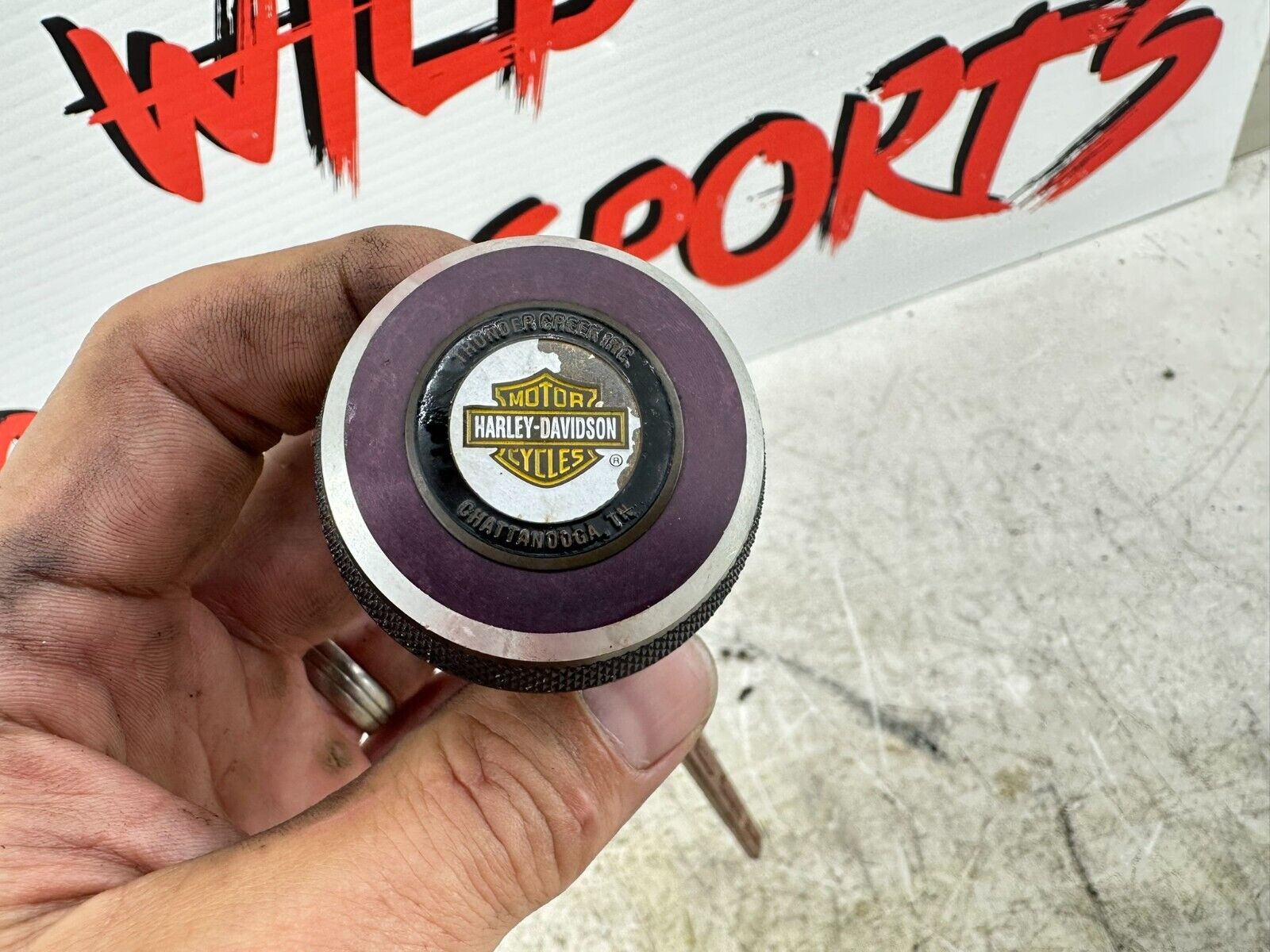 2003 HARLEY ELECTRA GLIDE classic OEM HD Dipstick Cap