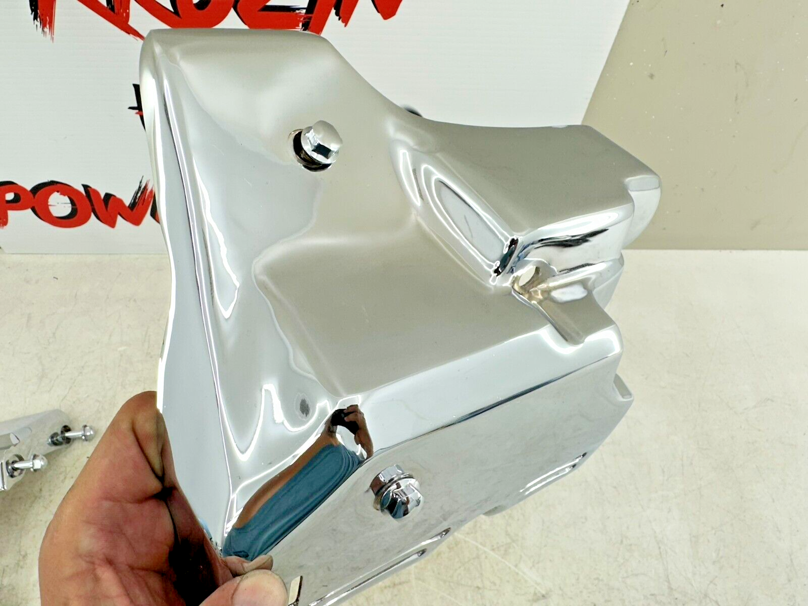 1999 HONDA VALKYRIE INTERSTATE Kuryakin Chrome Engine Motor Transmission Cover