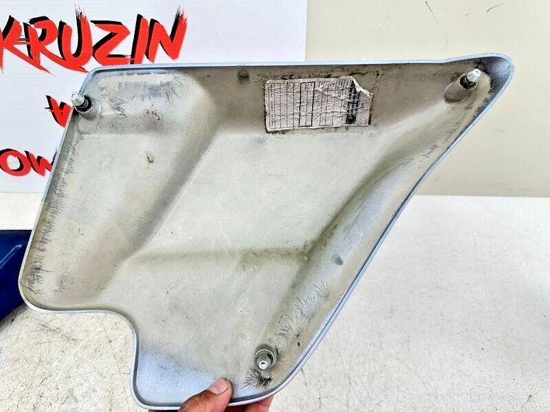 1999 HARLEY FLH ELECTRA GLIDE OEM HD Right Left Side Cover Cobalt Blue Diamond