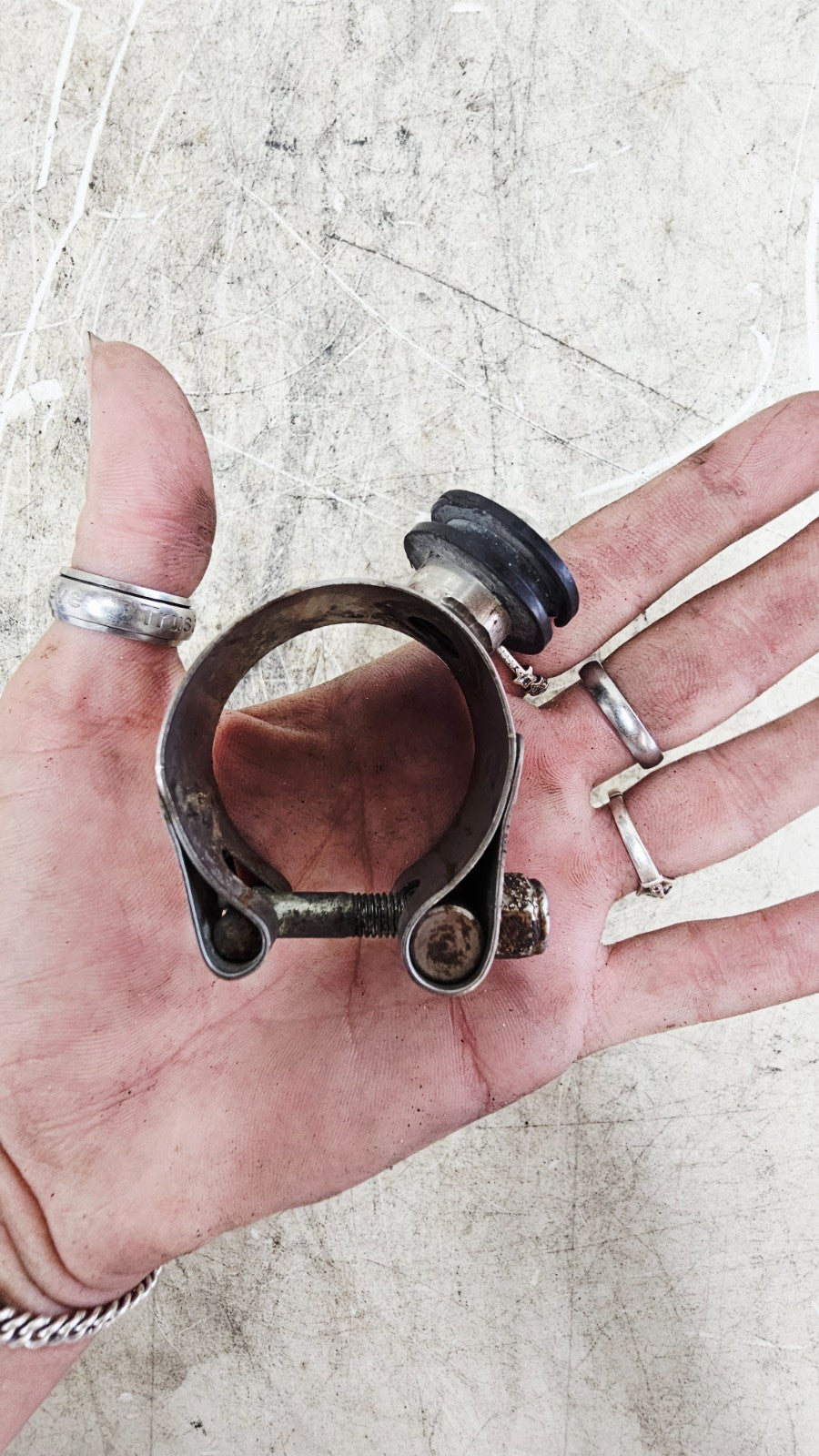 2001 Harley Davidson Sportster Windshield Quick Release Docking Hardware