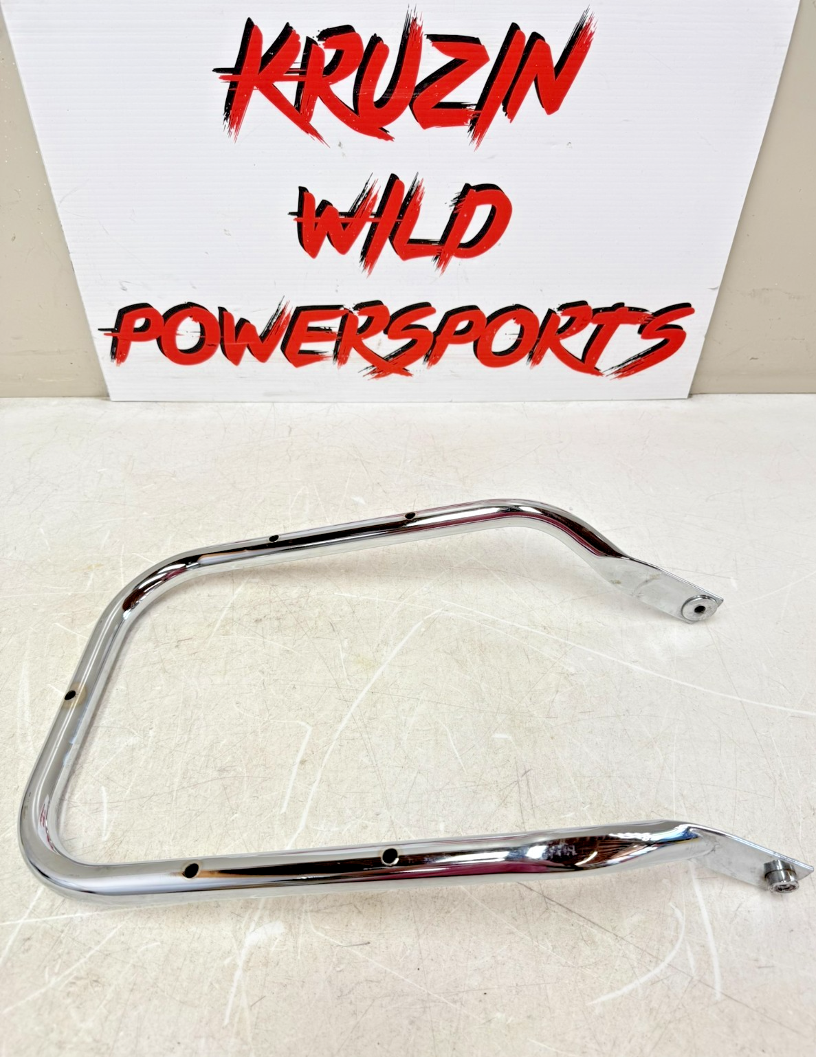 2003 HARLEY ELECTRA GLIDE OEM Tour Pak  Trunk Mounting Bracket Bar Chrome