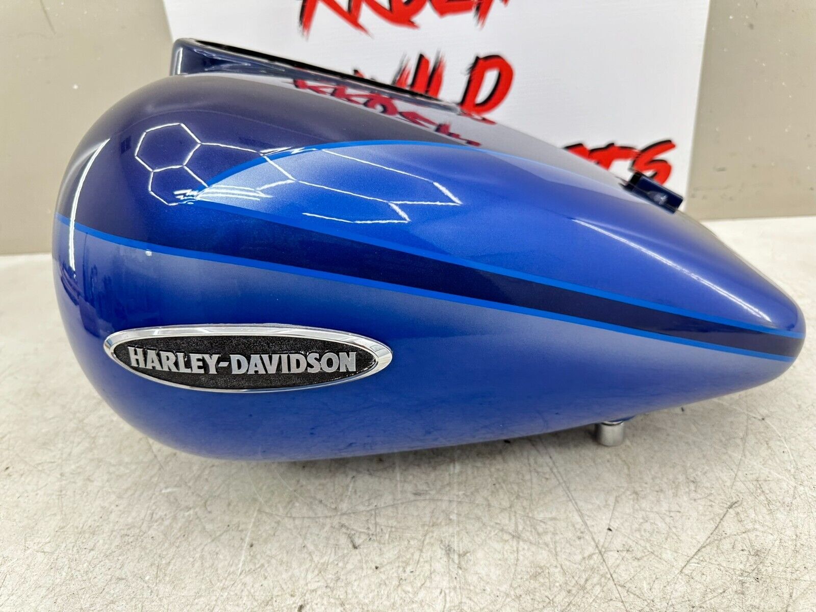 2007 Harley Electra Glide CVO OEM HD Gas Fuel Tank EFI No Dents