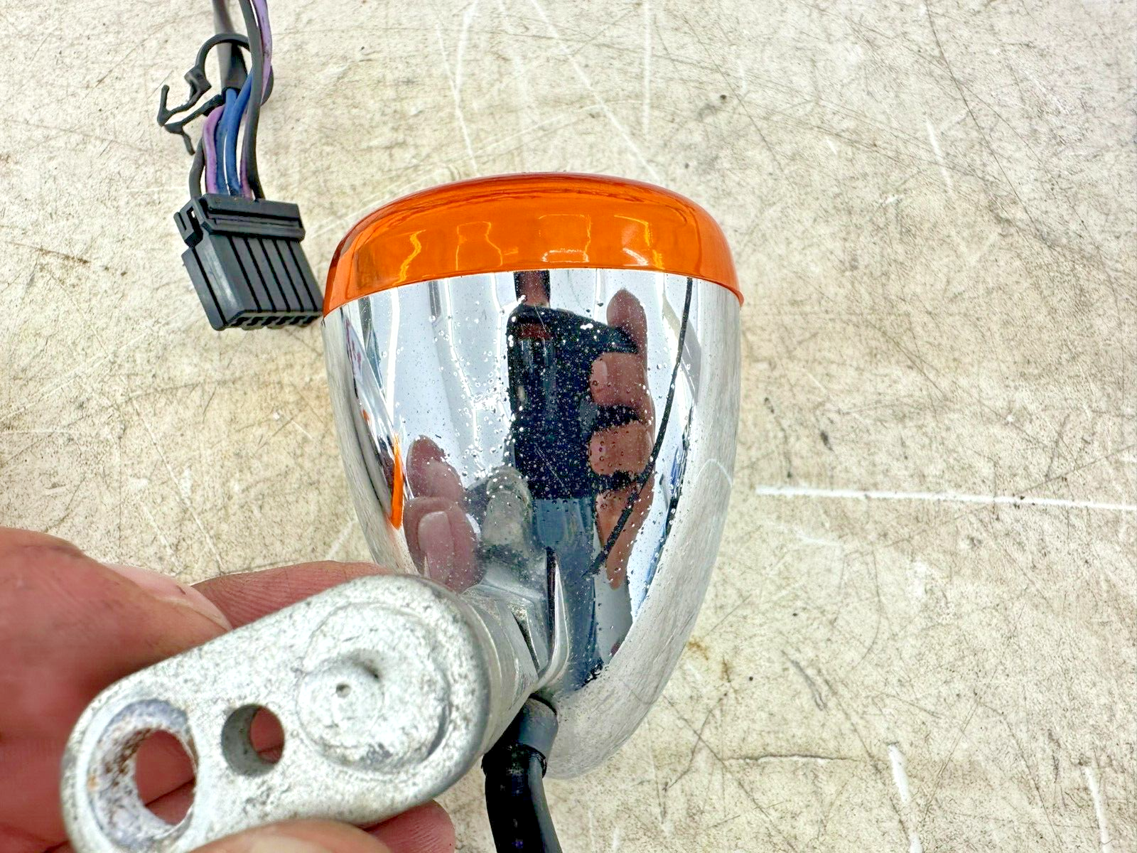 2002 HARLEY SOFTAIL Front Turn Signals Handlebar Mounted