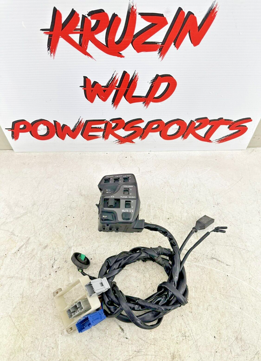 2004 Honda Goldwing GL1800 Left Hand Controls Switch Buttons CB Horn