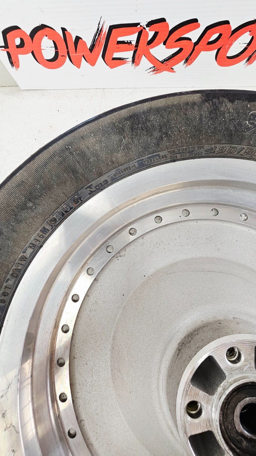 2001 Harley Davidson Sportster Solid Rear Wheel Rim 3/4 Axle 16x3