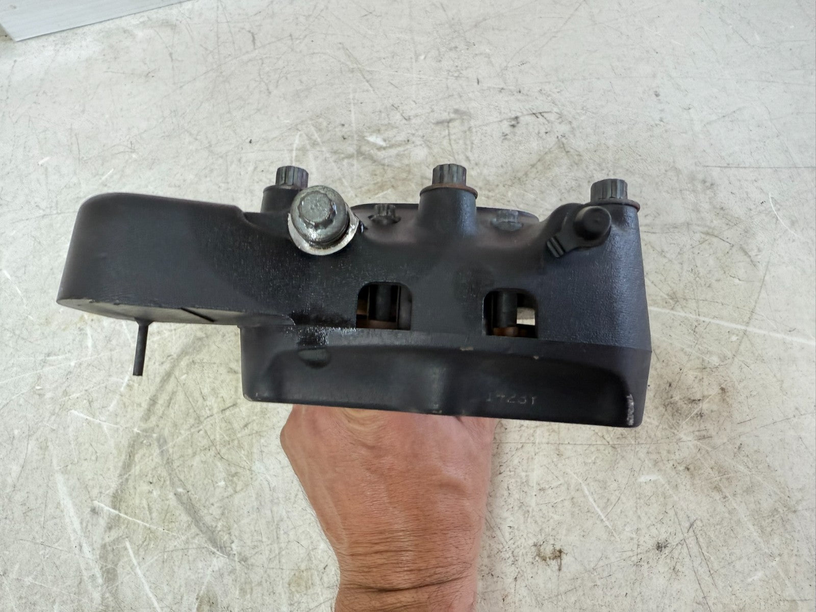 2003 HARLEY DYNA WIDE GLIDE OEM Rear Brake Caliper Black