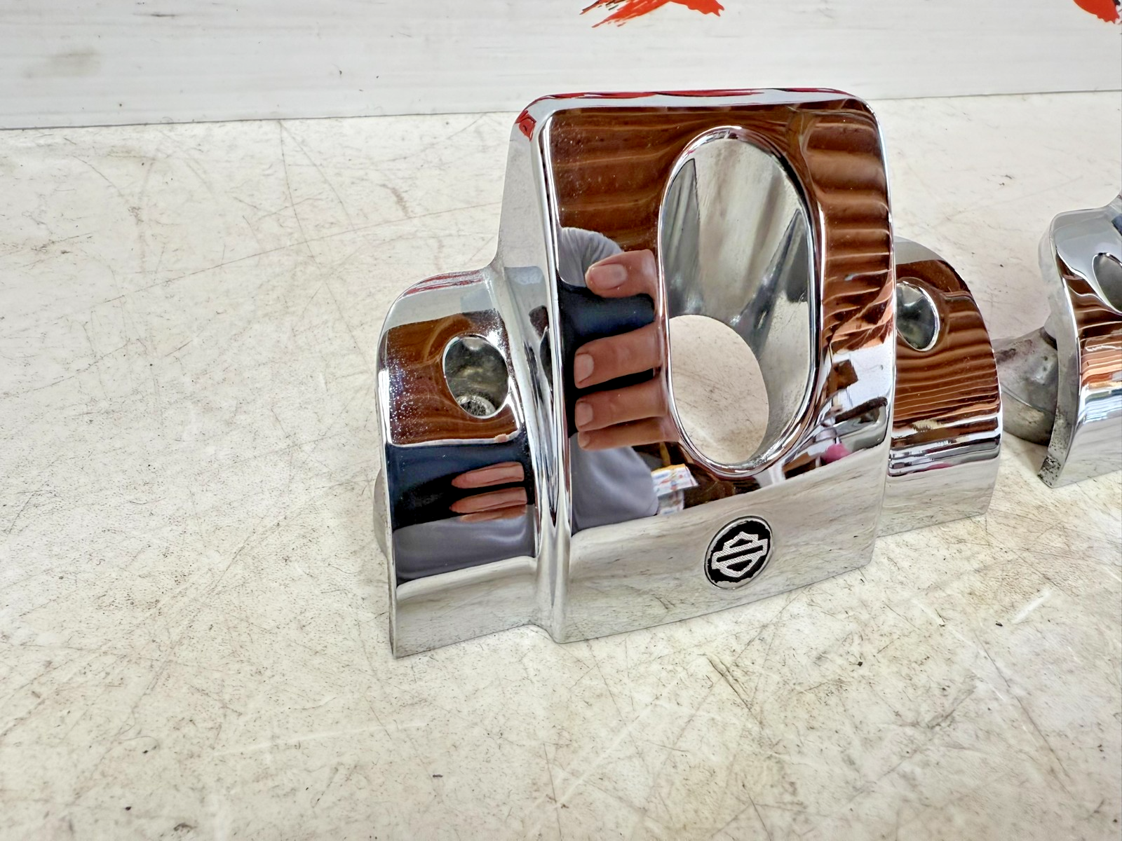 2003 HARLEY DYNA WIDE GLIDE Chrome Head Bolt Spark Plug Cover & Hardware
