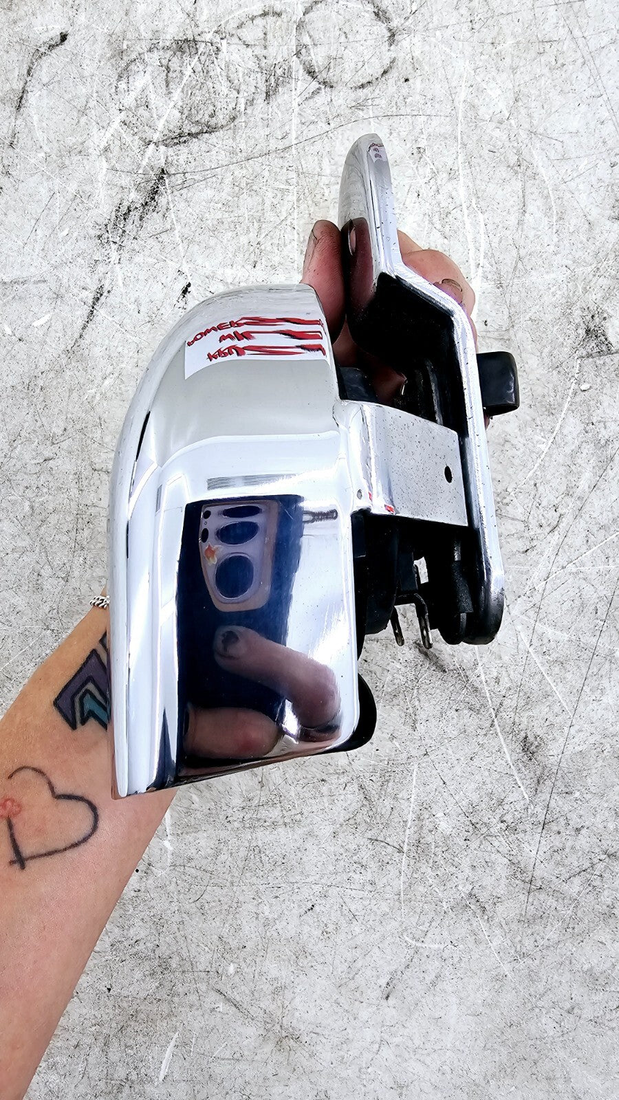 2000 Harley Davidson Sportster Horn + Chrome Cover