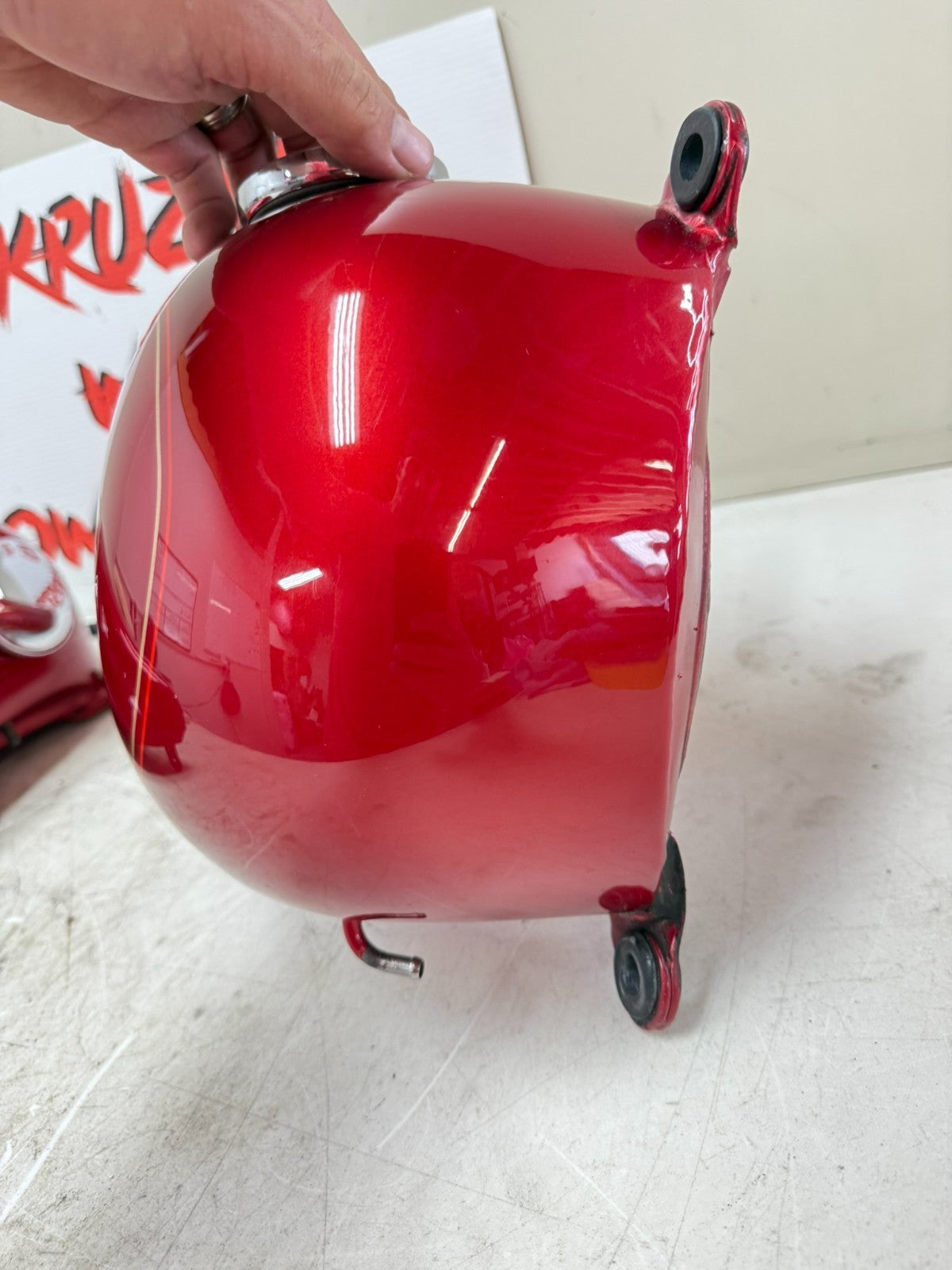 1997 HARLEY DAVIDSON SOFTAIL OEM Left Right Split Gas Fuel Tank