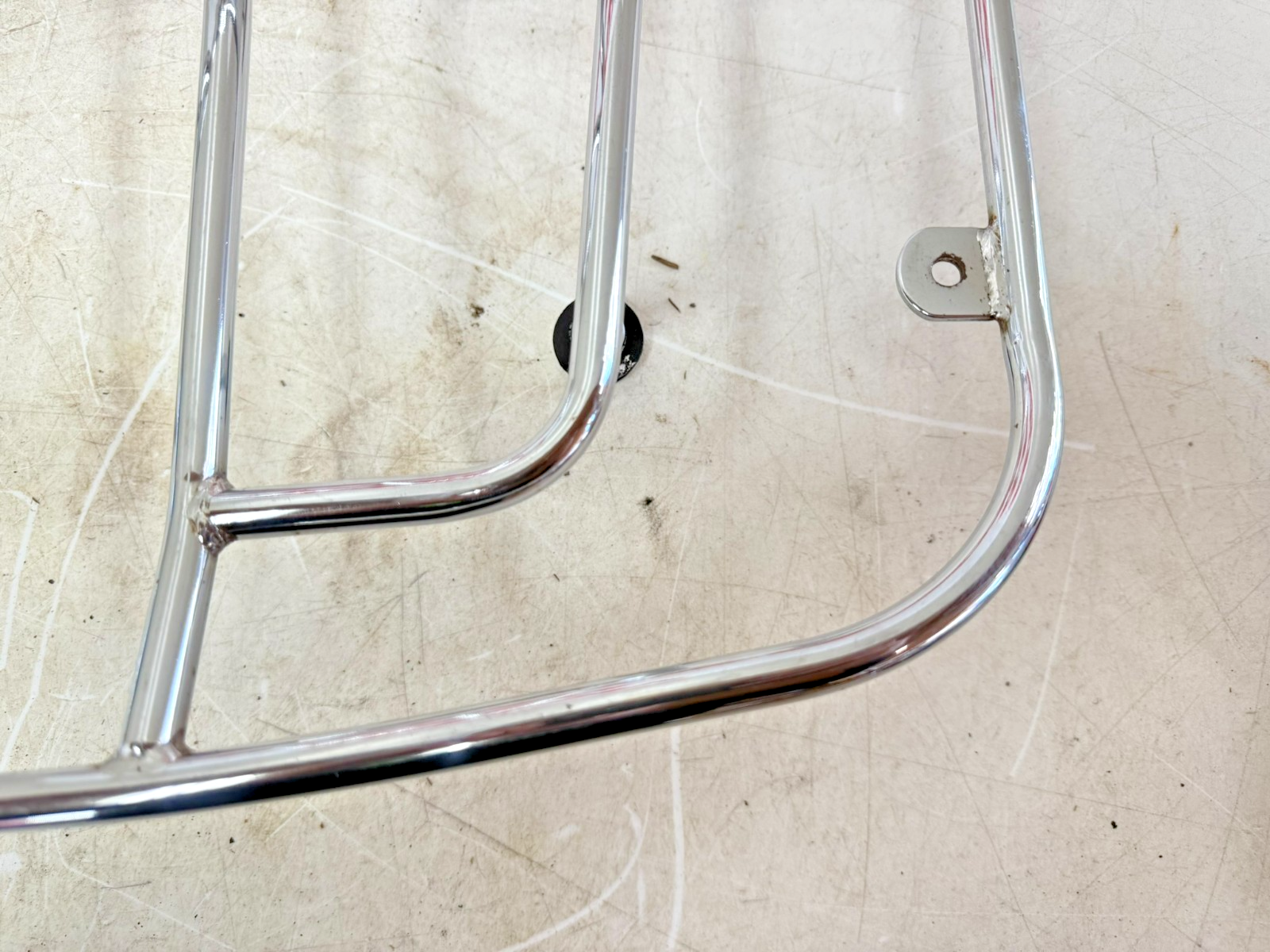 2002 Honda Goldwing GL1800 Rear Trunk Top Case Luggage Rack Chrome