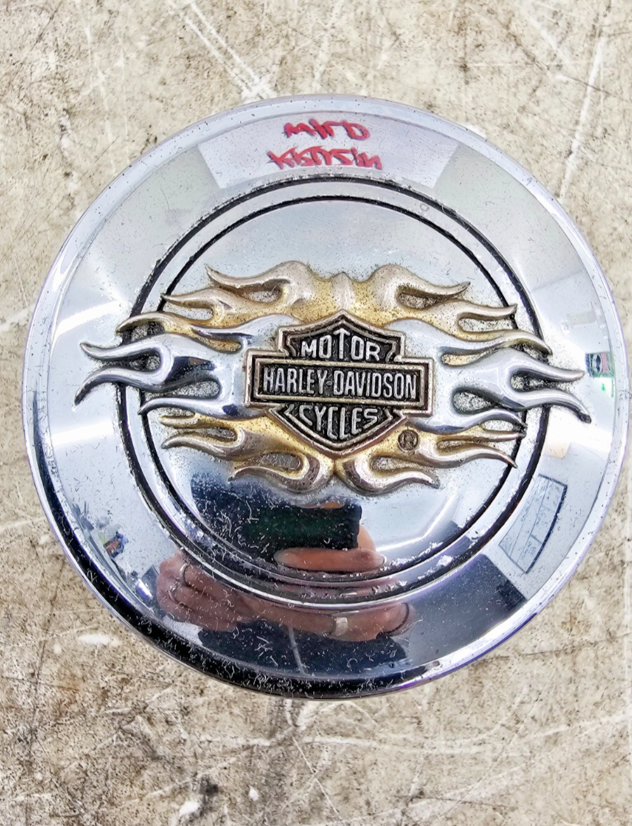 2000 Harley Davidson Sportster Flame Fire Fuel Gas Tank Cap