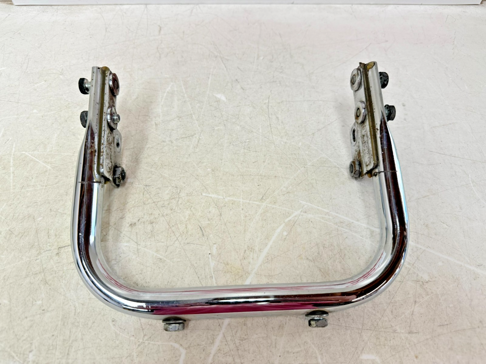 2003 HARLEY ELECTRA GLIDE Rear Frame Chrome Support Rail Bar