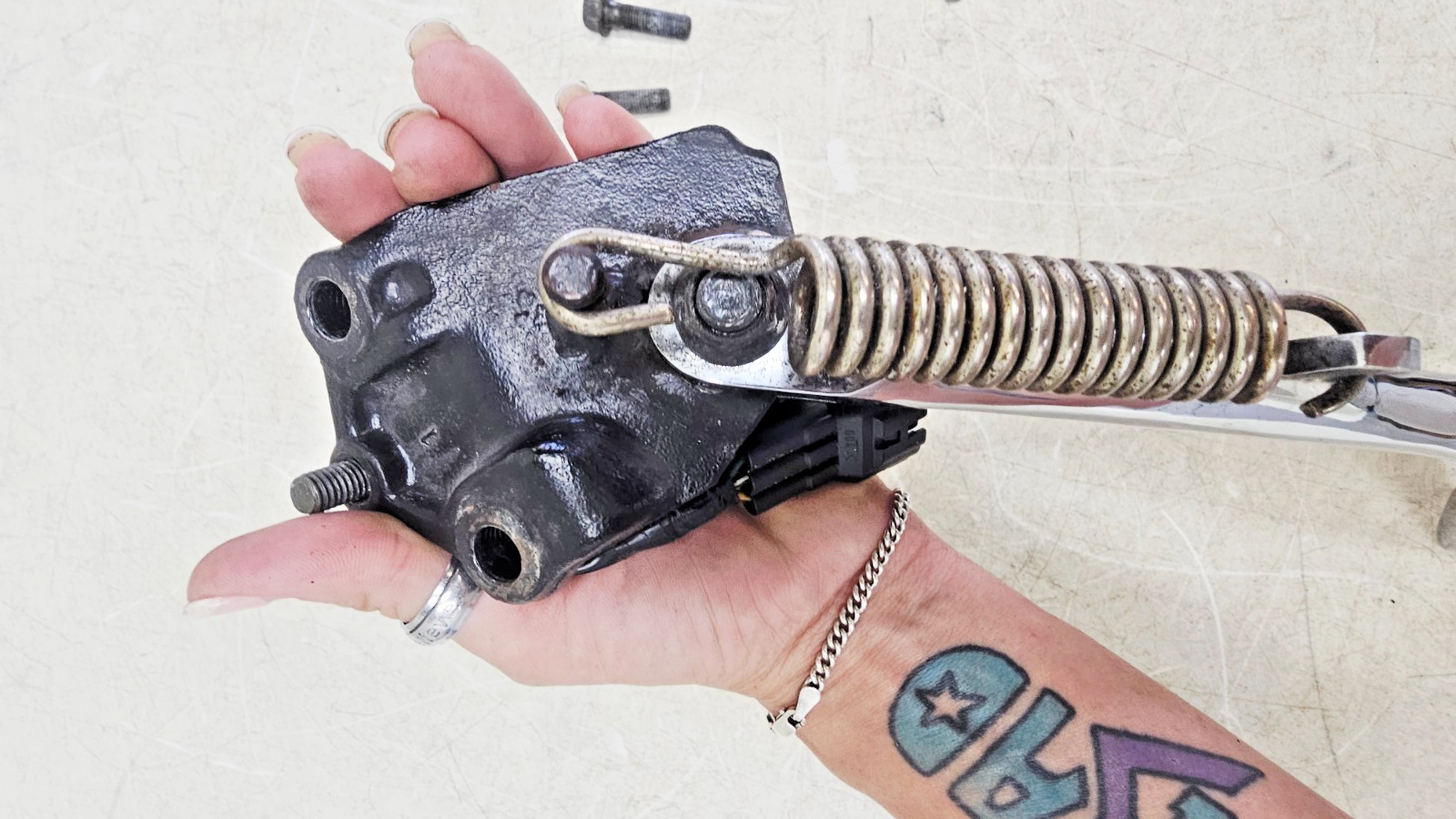 2001 Honda Goldwing GL1800 Chrome Side Kick Stand Kickstand