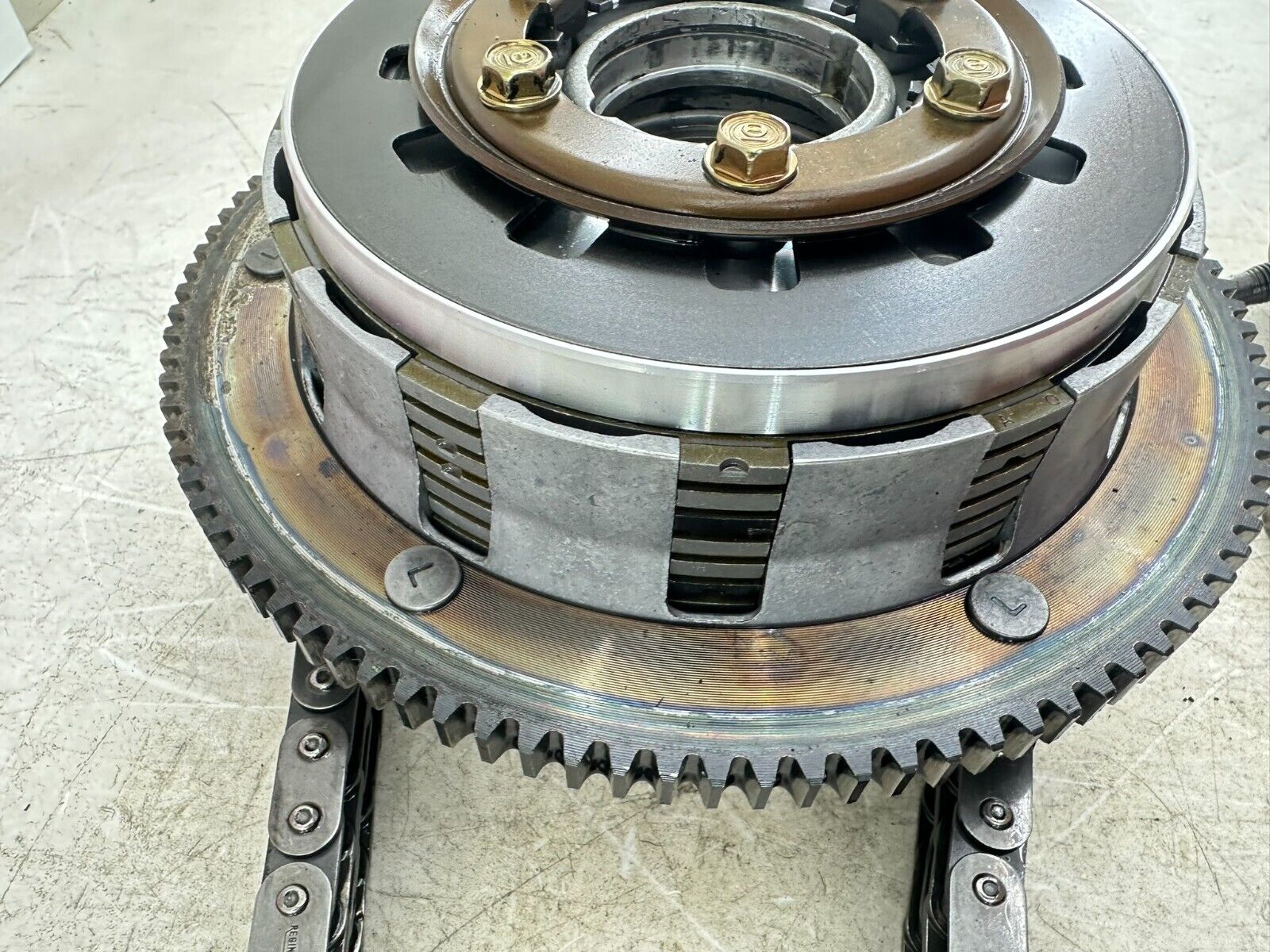 1999 HARLEY SOFTAIL 95-06 Complete Primary Clutch Chain + Compensator