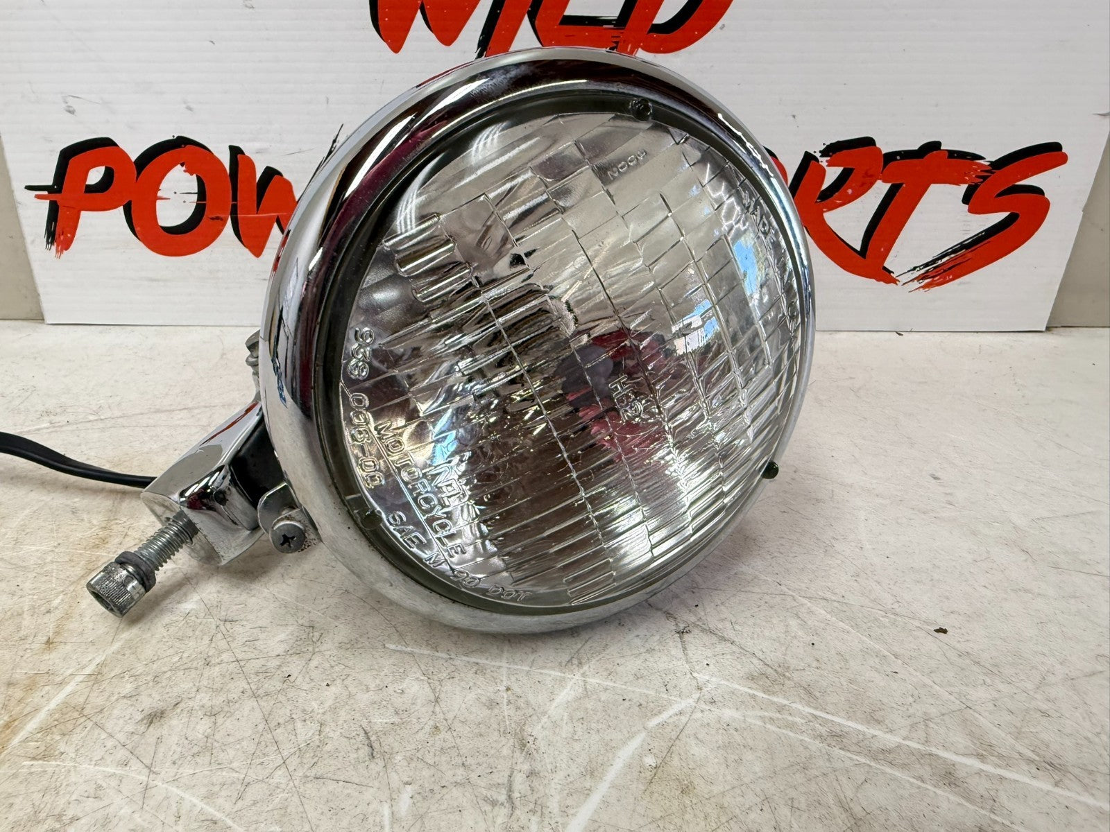 2003 Harley Davidson Sportster Front Headlight Head Light Lamp Shell Bucket