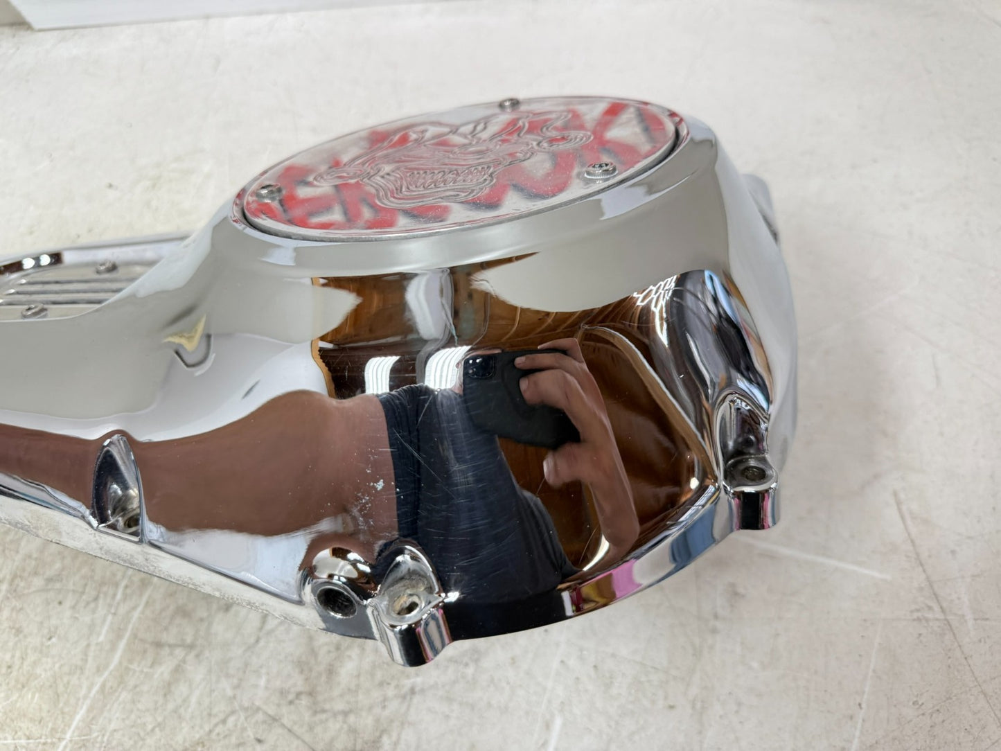 1997 HARLEY DAVIDSON SOFTAIL Outer Primary Clutch Cover Housing 60506-89A