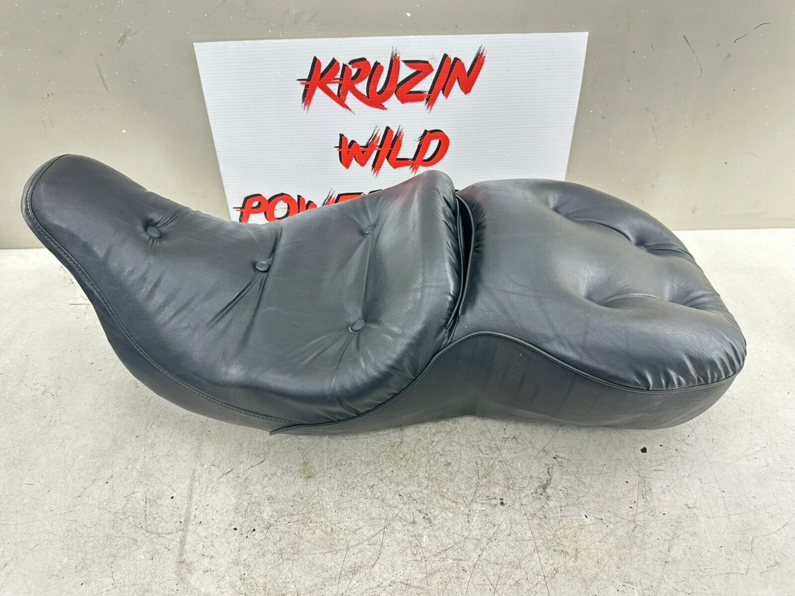 2003 HARLEY ELECTRA GLIDE classic Driver Passenger King Queen Pillow Top Seat