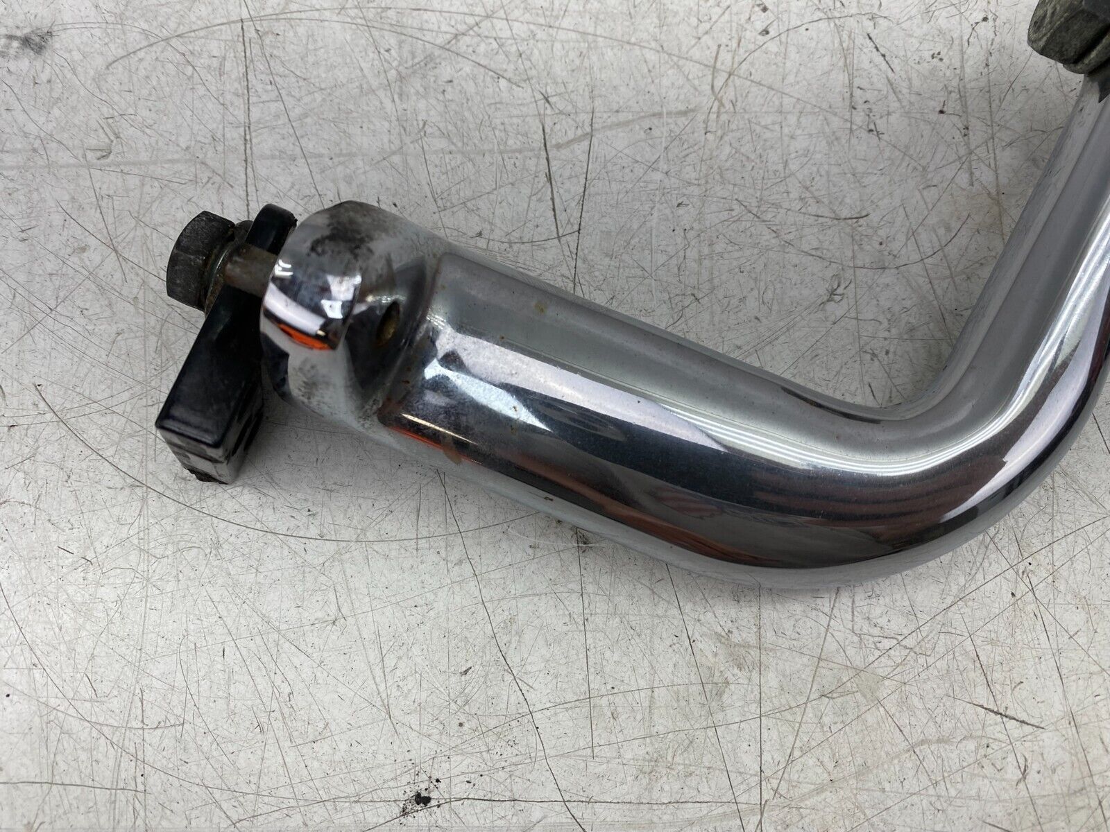 2001 Harley Davidson Sportster Highway Peg & Mounting Bracket Chrome