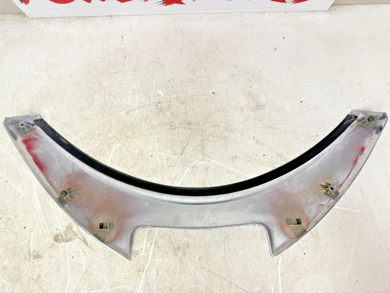 2001 HONDA VALKYRIE INTERSTATE Upper Fairing Windshield Trim Garnish Chrome