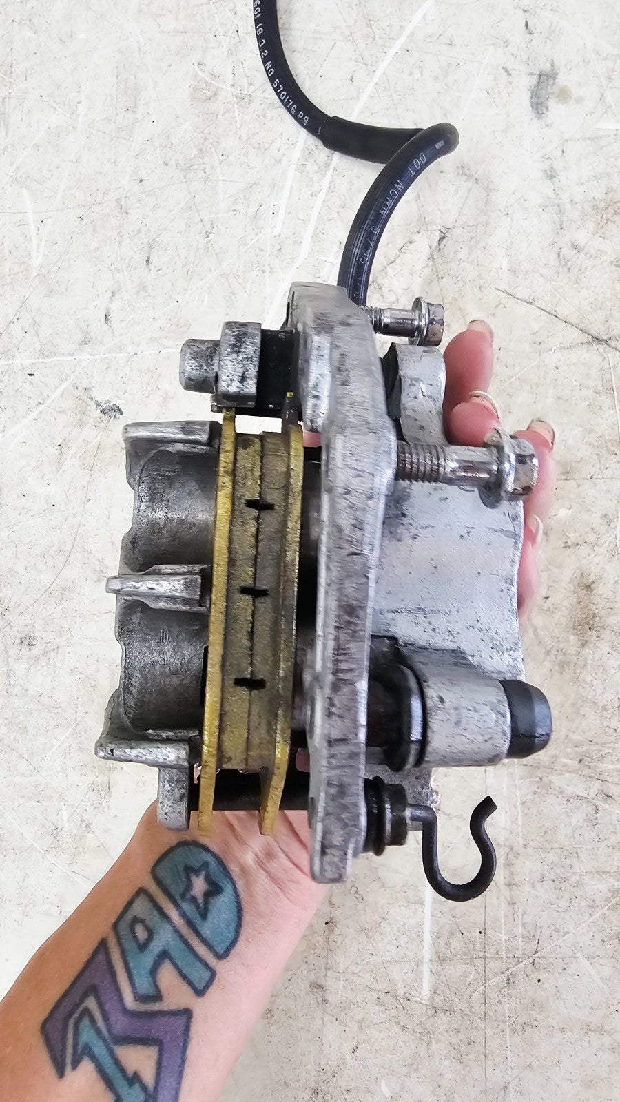 2000 HONDA VALKYRIE INTERSTATE Front Brake Master Cylinder + Dual Calliper Hose