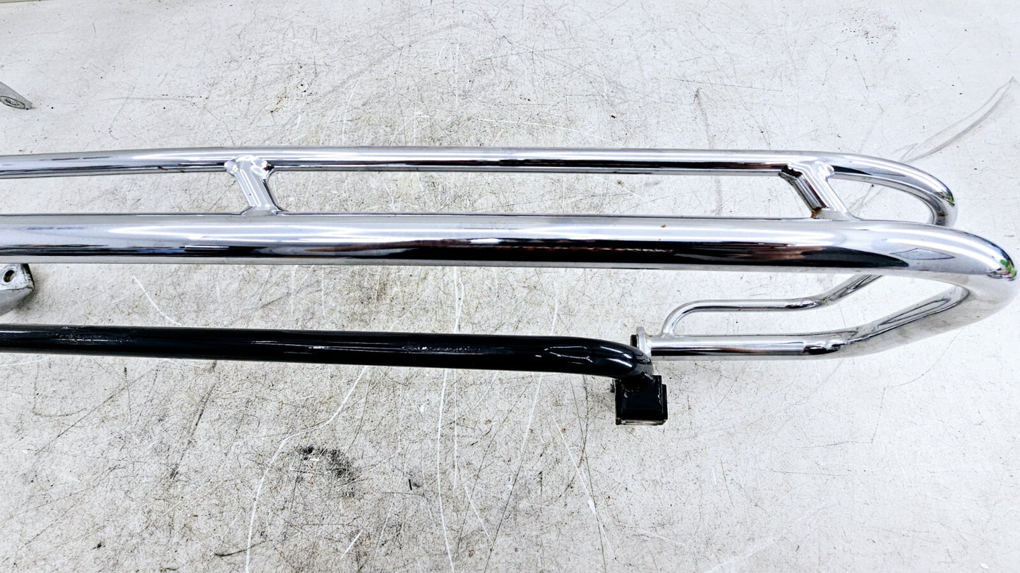 1998 HARLEY FLH ROADKING Chrome Saddlebag Surround Bumper Guard Bars
