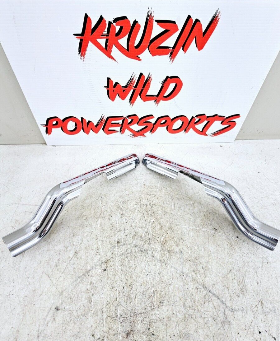 1998 HARLEY FLH ELECTRA GLIDE Chrome Rear Frame Strut Arm Cover Guard