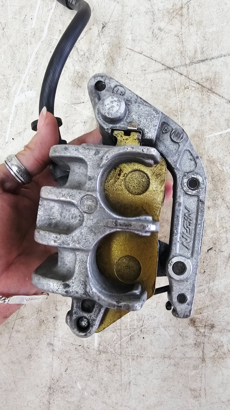 2000 HONDA VALKYRIE INTERSTATE Front Brake Master Cylinder + Dual Calliper Hose