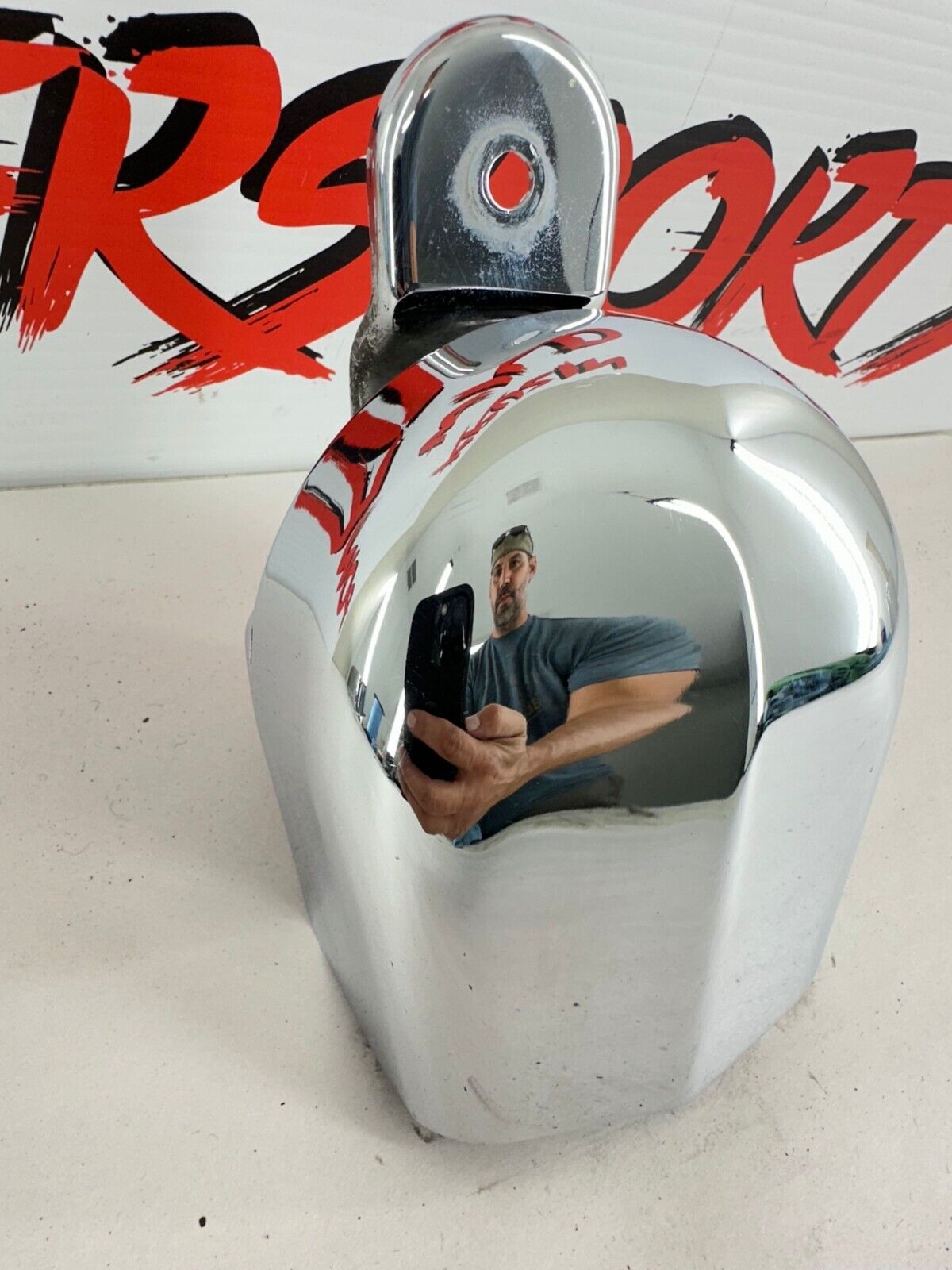 2003 Harley Davidson Sportster Horn + Chrome Cover
