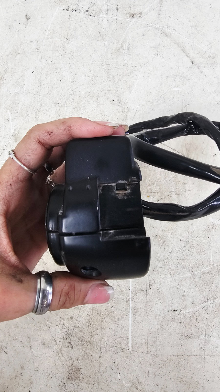 1996 HARLEY FLH ELECTRA GLIDE Left Controls Switch Housing Horn Turn Buttons