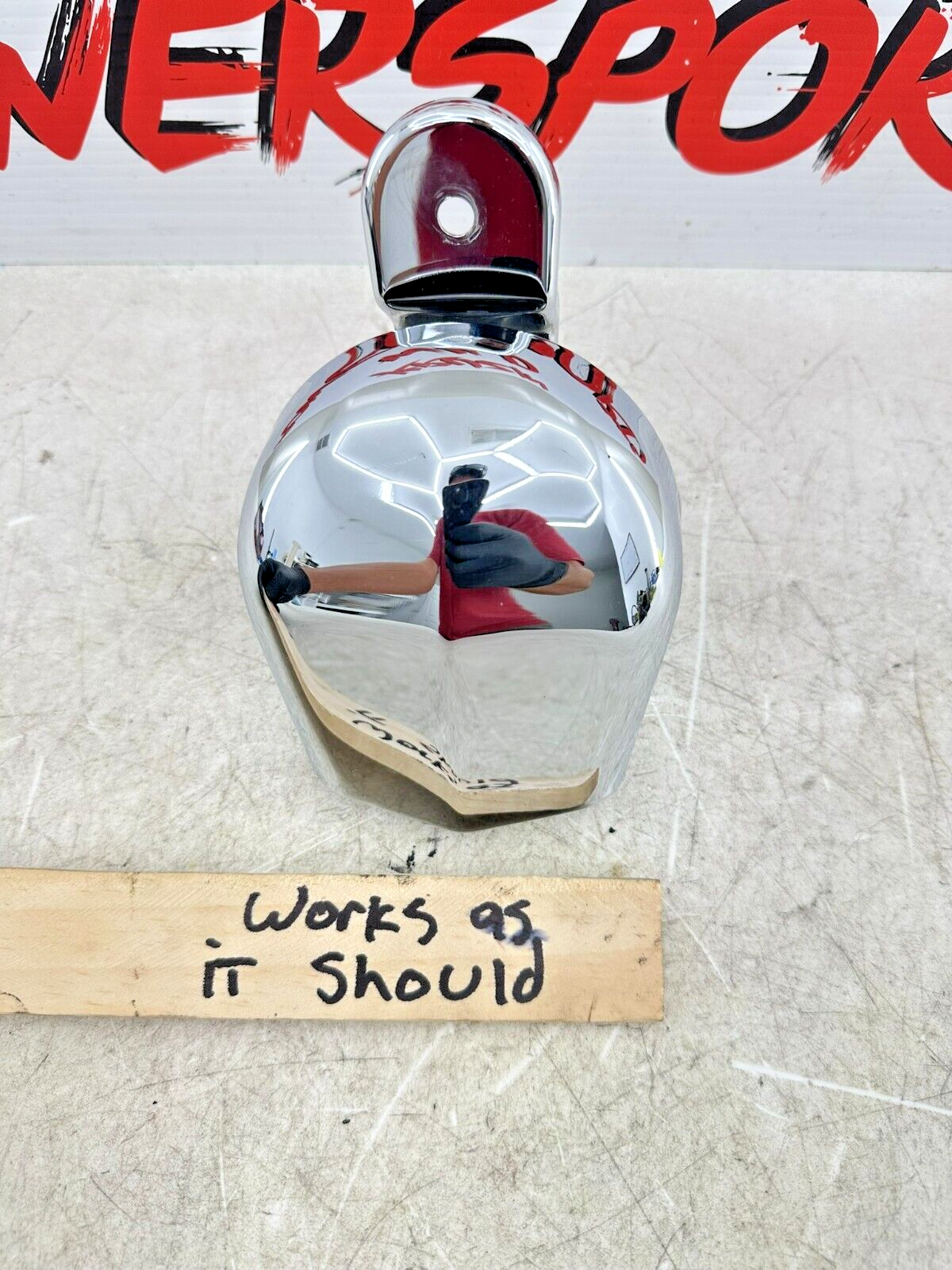 1997 HARLEY SPORTSTER Horn & Chrome Cover