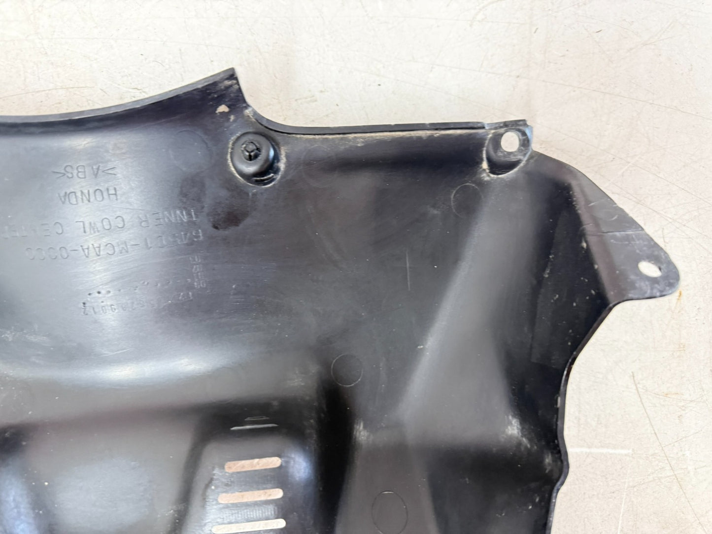 2002 Honda Goldwing GL1800 Inner Cowl Center Fairing Cover Panel