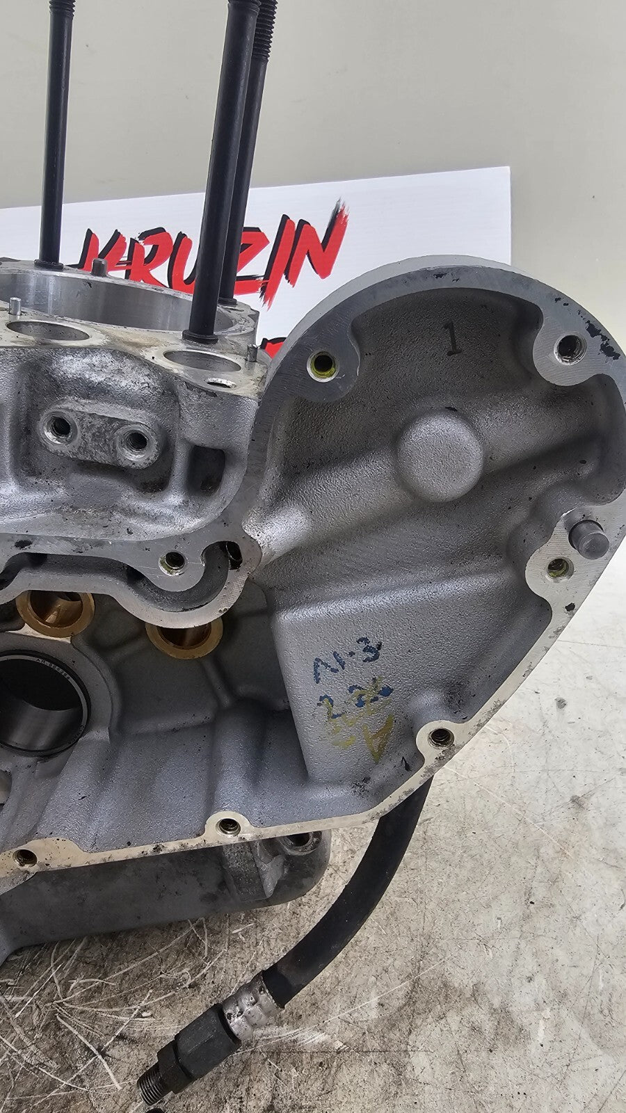 2000 Harley Davidson Sportster Engine Motor Crankcases Cases