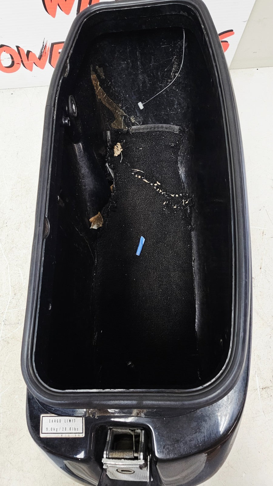 2000 HONDA VALKYRIE INTERSTATE Right Saddlebag Hard Side No Lid