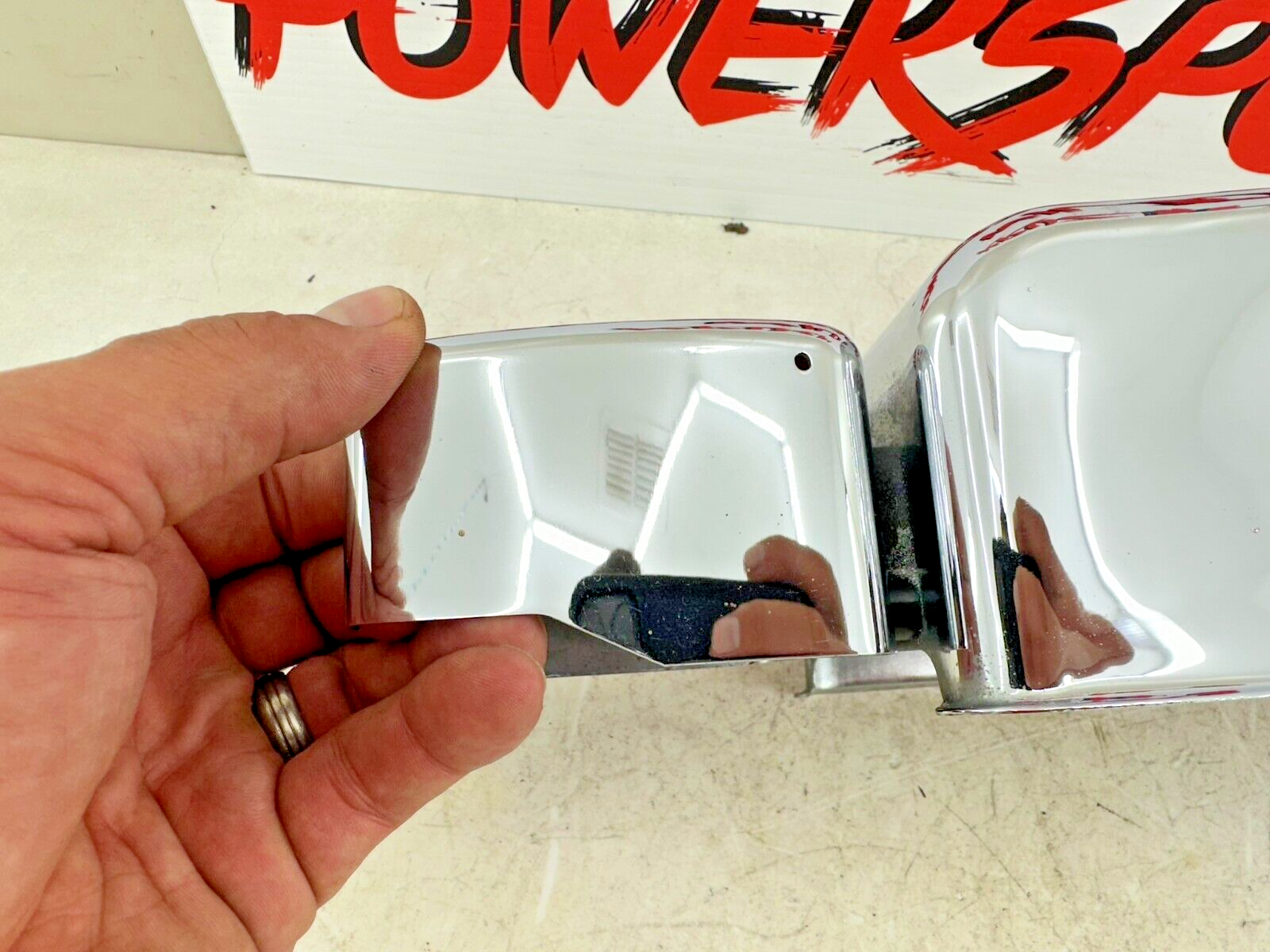 1999 HARLEY DYNA Chrome Left Ignition Coil ECM Fuse Box Cover