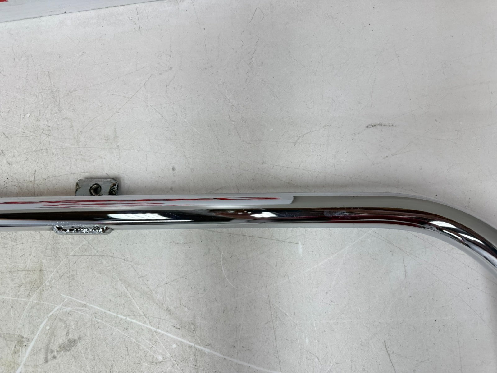 2003 HARLEY ELECTRA GLIDE Highway Bar Crash Guard Mount Bracket Chrome