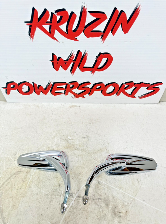 2003 HARLEY DYNA WIDE GLIDE Chrome Side Mirror Mirrors