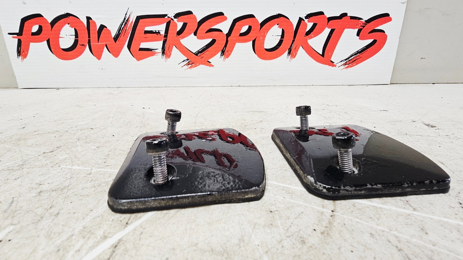 2000 HONDA VALKYRIE INTERSTATE Rear Cylinder Head Covers Right Left Black