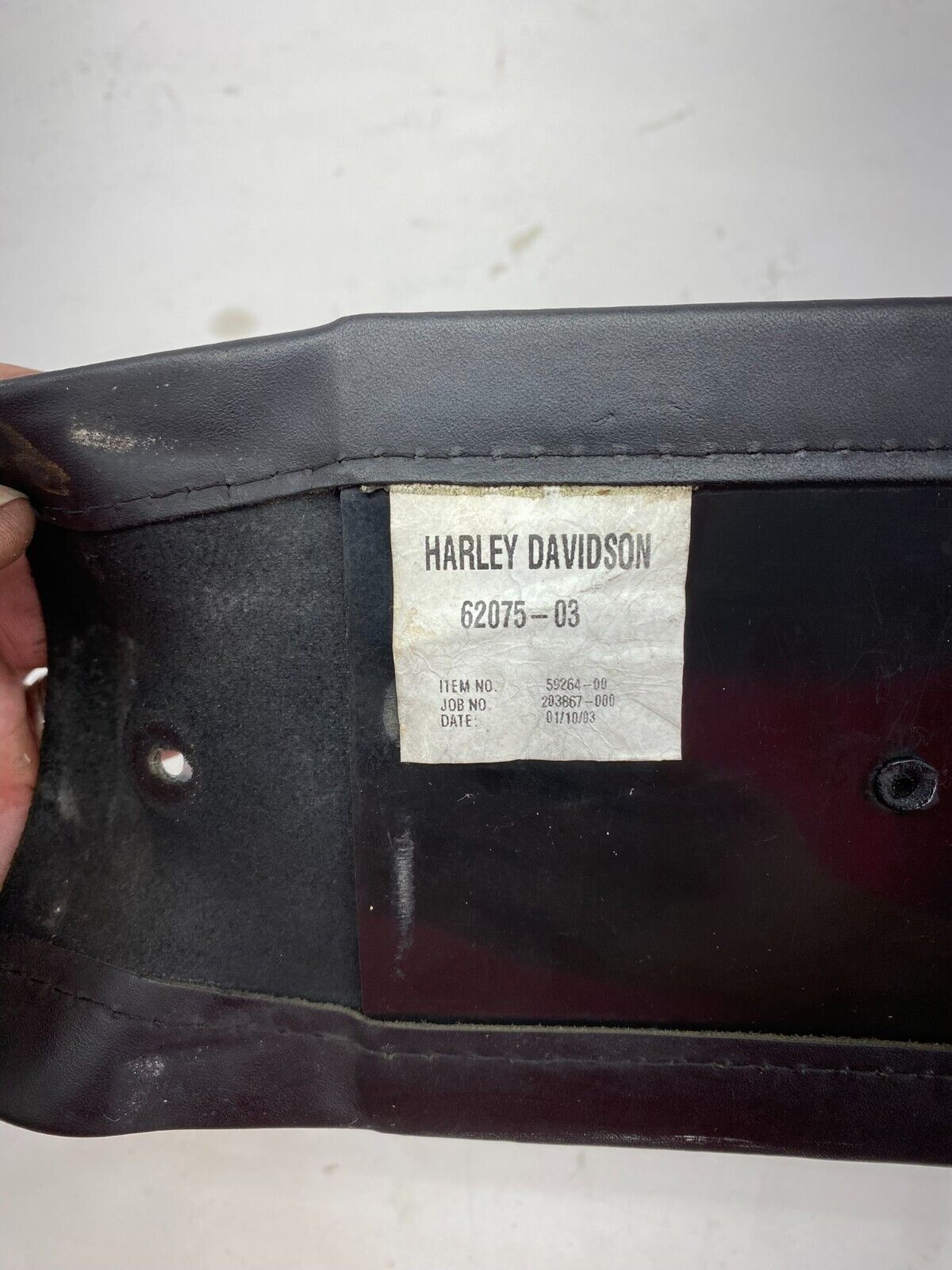 2003 HARLEY DAVIDSON SOFTAIL 100 ANNIVERSARY Lower Dash Gas Tank Panel Rare Nice