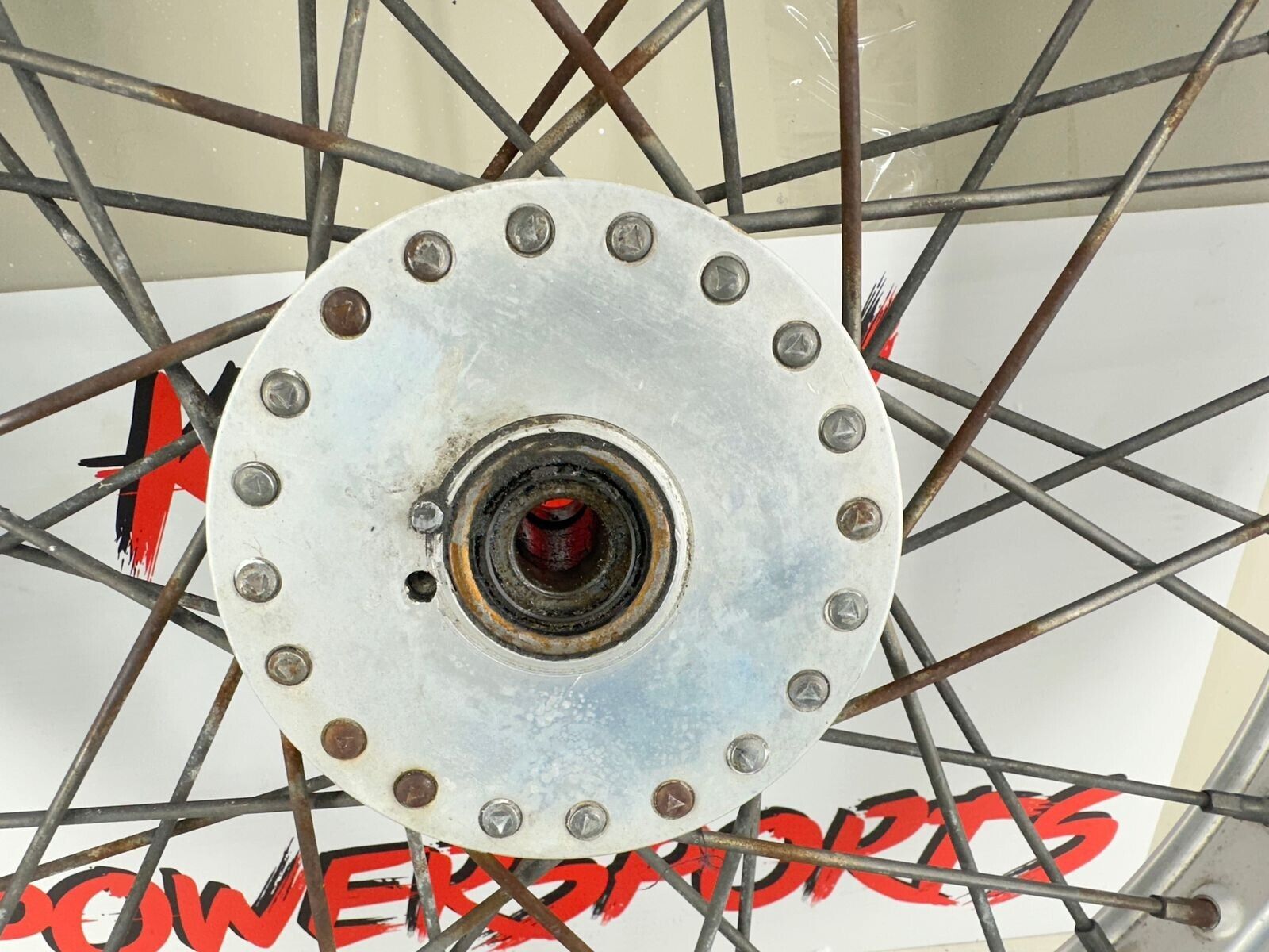 2003 Harley Davidson Sportster  99 Down 19" Front Wheel Rim Spoke Laced