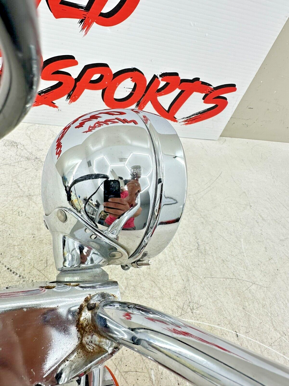 2003 HARLEY ELECTRA GLIDE classic Chrome Fog Highway Turn Signal Light Bar