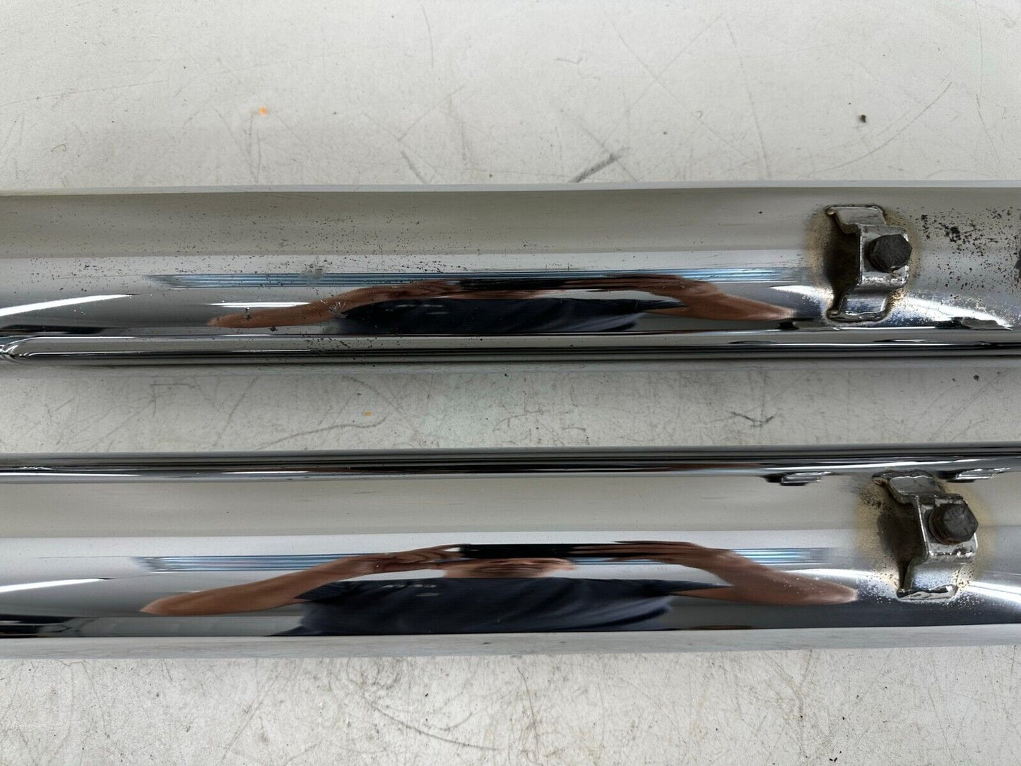 2003 HARLEY FLH ELECTRA GLIDE SCREAMIN EAGLE SLIP ON MUFFLERS RIGHT LEFT 3.5"