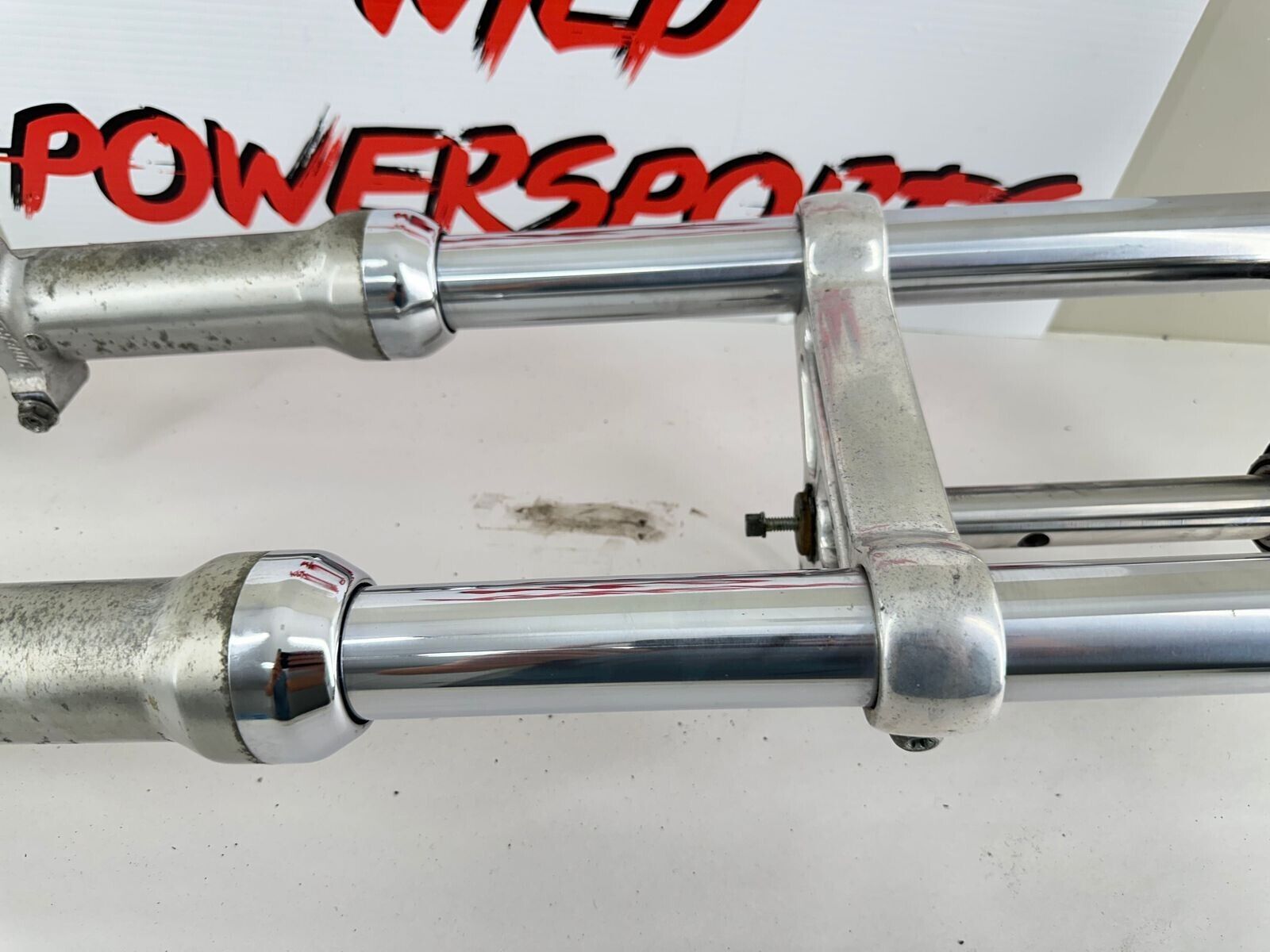2003 Harley Davidson Sportster Forks Triple Clamp Narrow Glide Front End w/ Axle