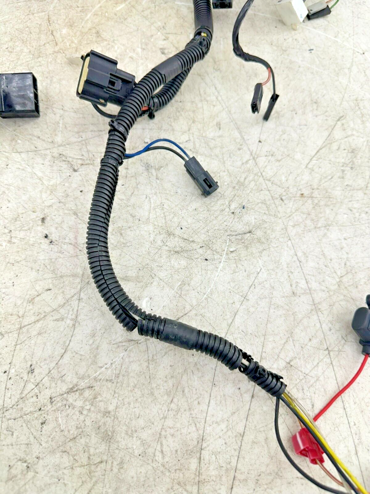2007 Harley Electra Glide CVO Fairing Batwing Wire Wiring Interconnect Harness
